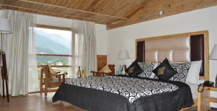 Swiss Wood Hotel Manāli Dış mekan fotoğraf